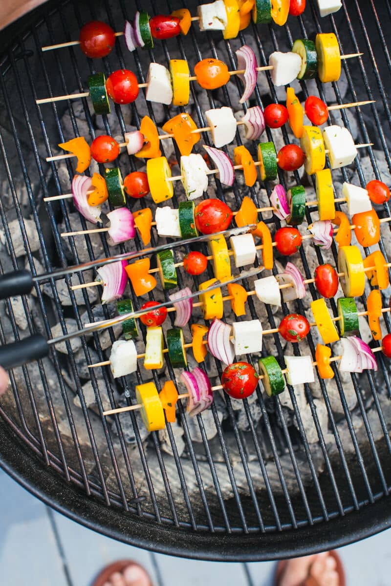 Greek Grilled Veggie Skewers & Summer Grilling | Fancy Foods Show