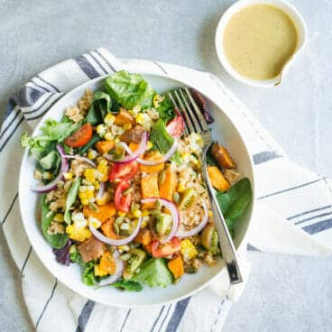 Southwestern Bowl with Green Chile Vinaigrette | Fancy Foods Show