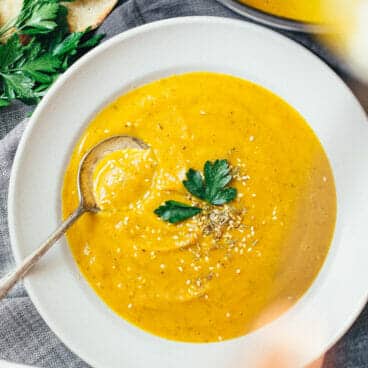 Za'atar-Spiced Butternut Squash Soup | Fancy Foods Show
