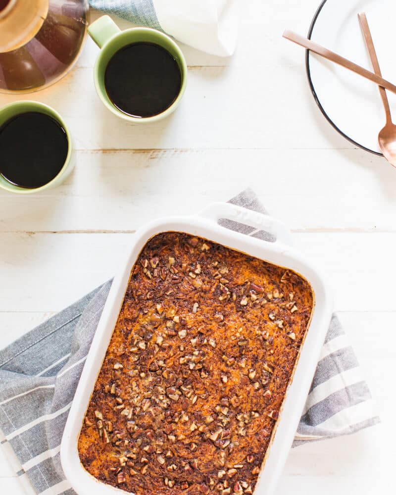 Carrot Cake Baked Steel Cut Oatmeal | Fancy Foods Show