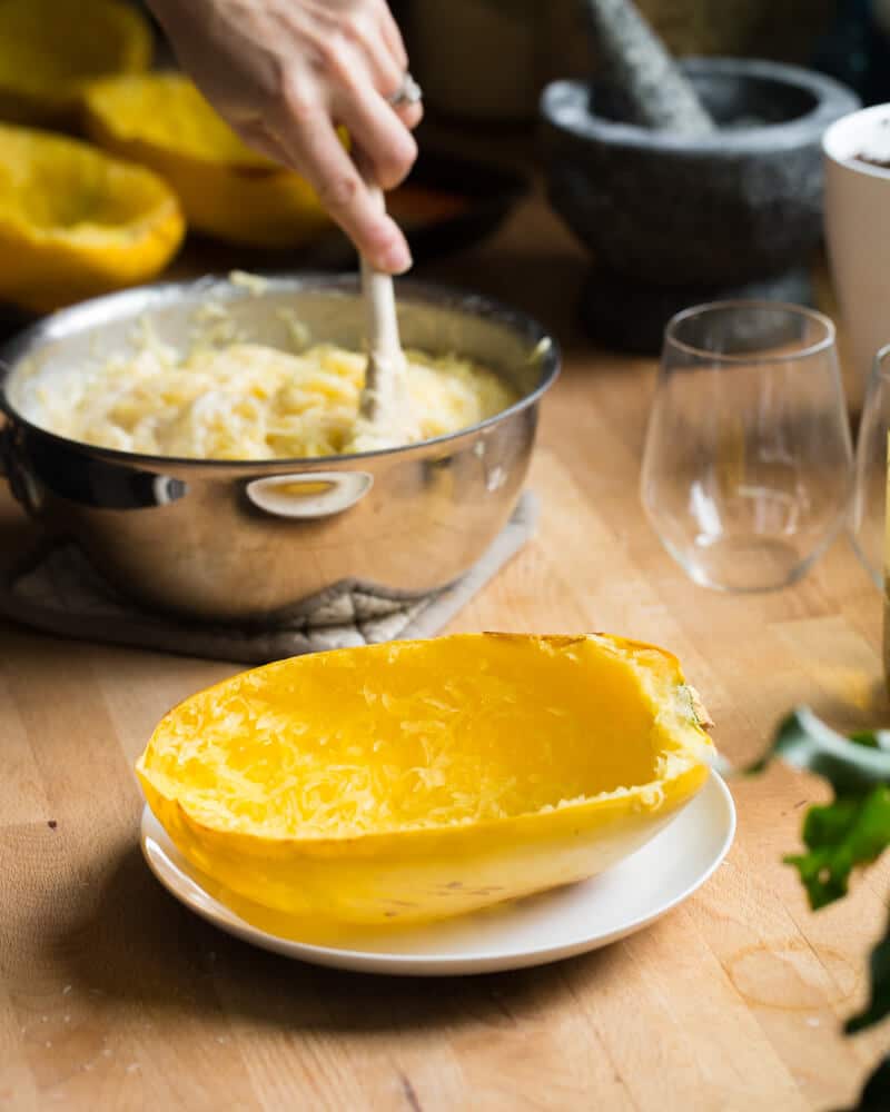 Spaghetti Squash Mac and Cheese | Fancy Foods Show