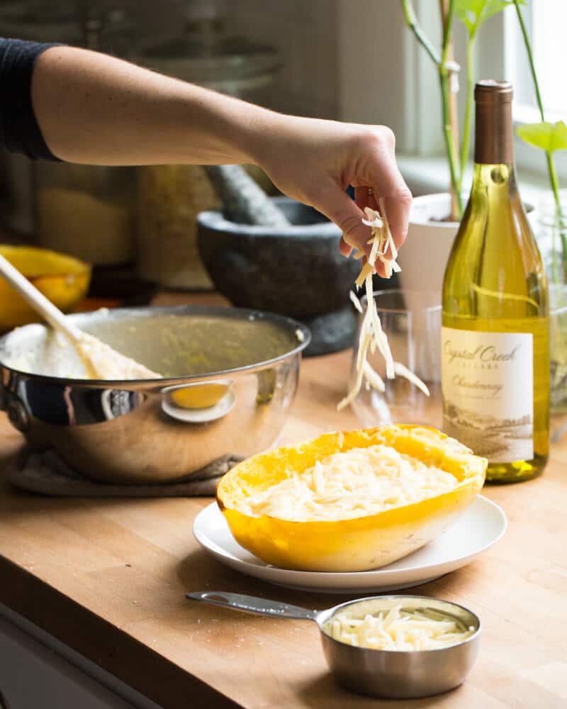 Spaghetti Squash Mac and Cheese | Fancy Foods Show