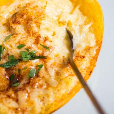 Spaghetti Squash Mac & Cheese | Fancy Foods Show