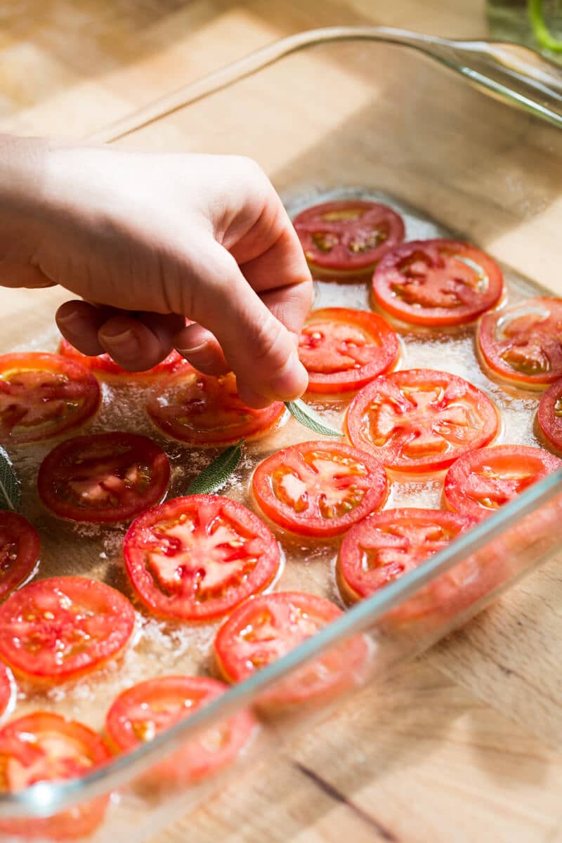 Tomato Sage Parmesan Cornbread | Fancy Foods Show