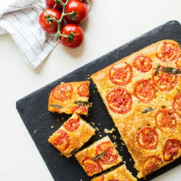 Tomato Sage Parmesan Cornbread | Fancy Foods Show
