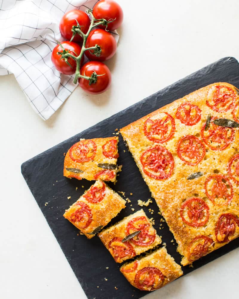 Tomato Sage Parmesan Cornbread | Fancy Foods Show
