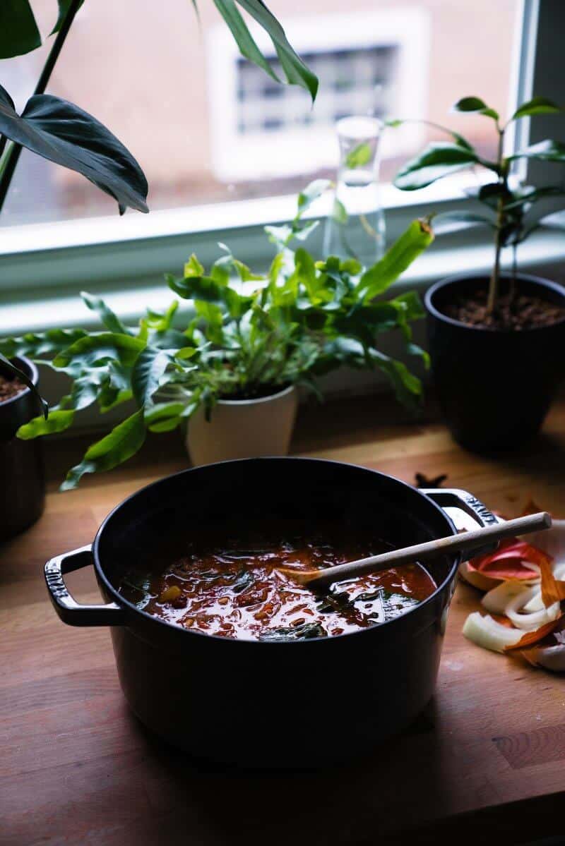 Tomato Sage Chickpea Soup | Fancy Foods Show