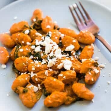 15-Minute Gnocchi with Romesco Sauce | Fancy Foods Show