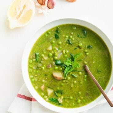 Vibrant Spring Vegetable Chowder | Fancy Foods Show