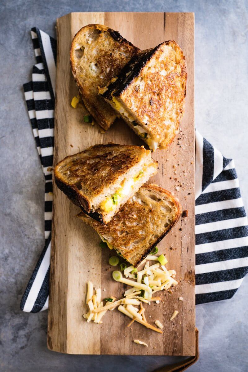 Grilled cheese with mayo