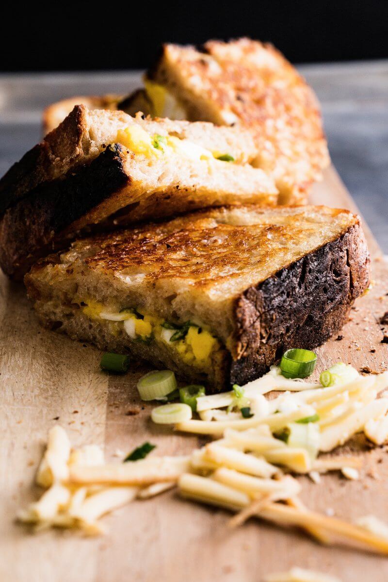 Grilled cheese with mayo