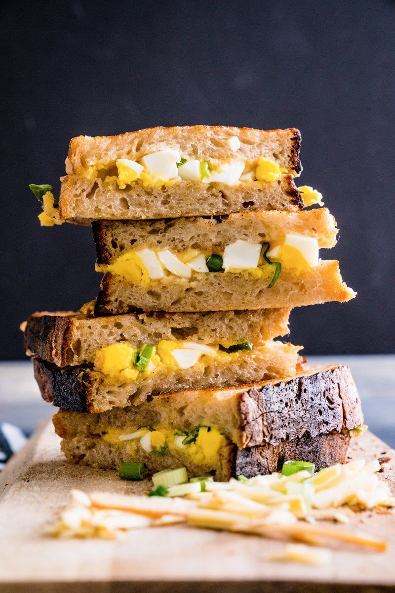 Grilled cheese with mayo