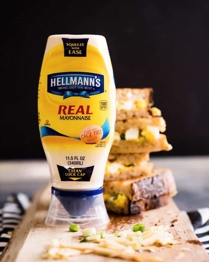 Grilled cheese with mayo