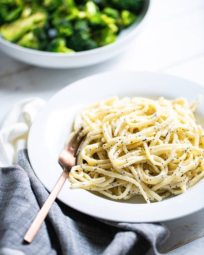Everything Bagel Pasta | Fancy Foods Show