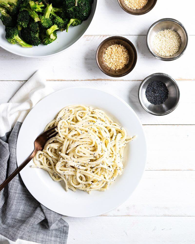 Everything Bagel Pasta | Fancy Foods Show