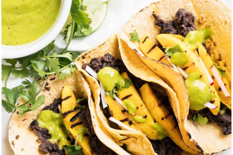 Grilled Mango Tacos with Dream Sauce | Fancy Foods Show