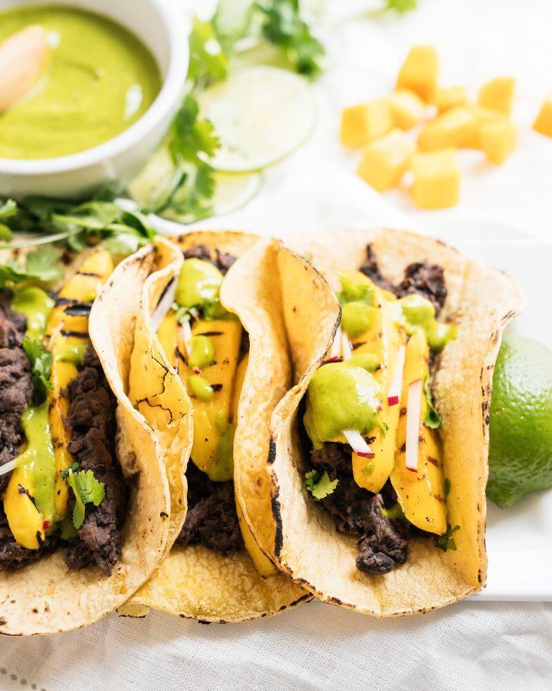 Grilled Mango Tacos with Dream Sauce | Fancy Foods Show