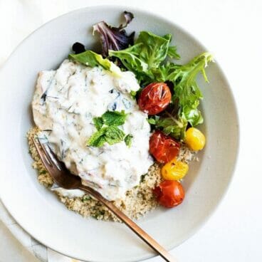 Grilled Eggplant Salad with Yogurt | Fancy Foods Show