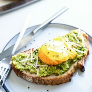 Turmeric Poached Egg Avocado Toast | Fancy Foods Show