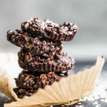 Dark Chocolate Tahini No Bake Cookies | Fancy Foods Show