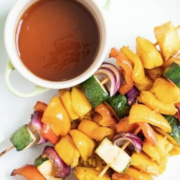 Grilled Teriyaki Mango Skewers | Fancy Foods Show