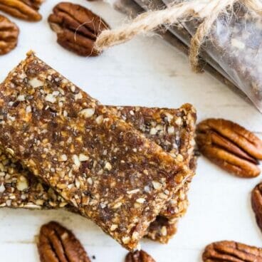 Superfood Pecan Energy Bars | Fancy Foods Show