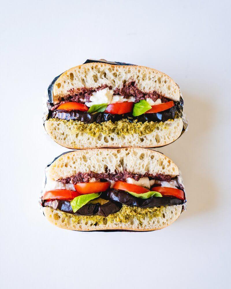 Tomato & Eggplant Sandwich | Fancy Foods Show