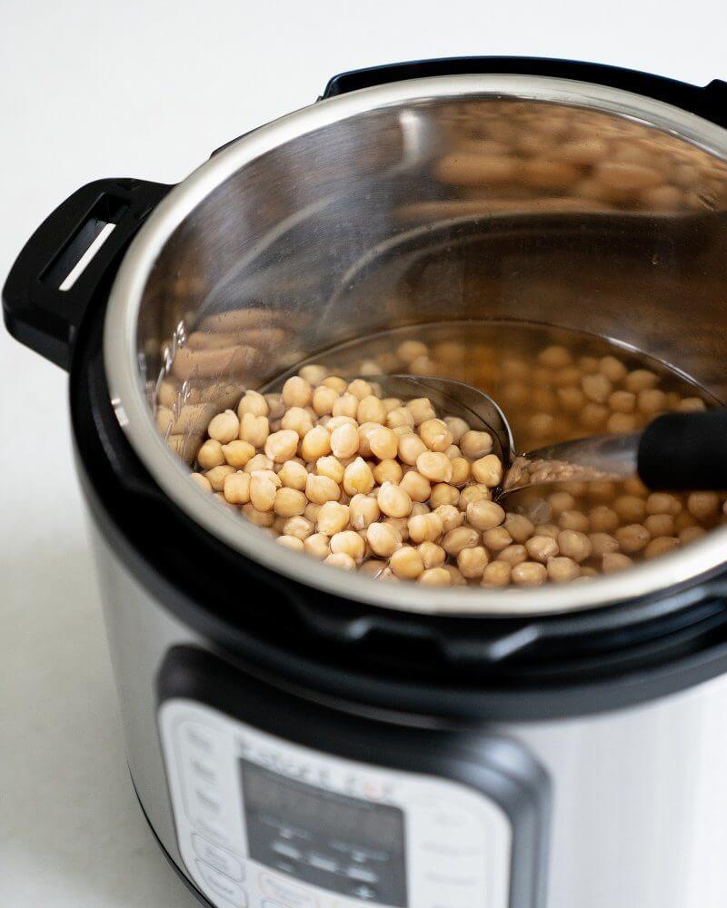 Instant pot garbanzo beans