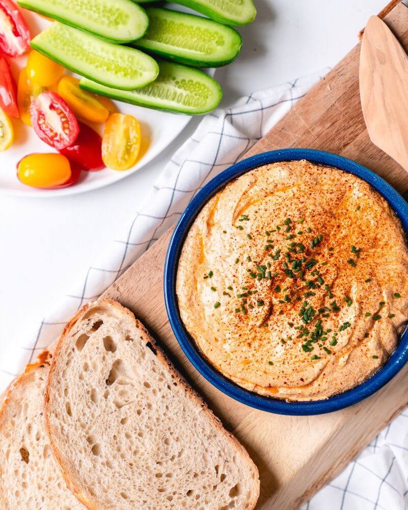 Paprika Goat Cheese Spread | Fancy Foods Show