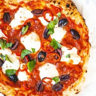 Spicy Vegetarian Diavola Pizza | Fancy Foods Show