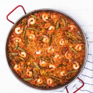 Open fire seafood paella recipe | paella de mariscos