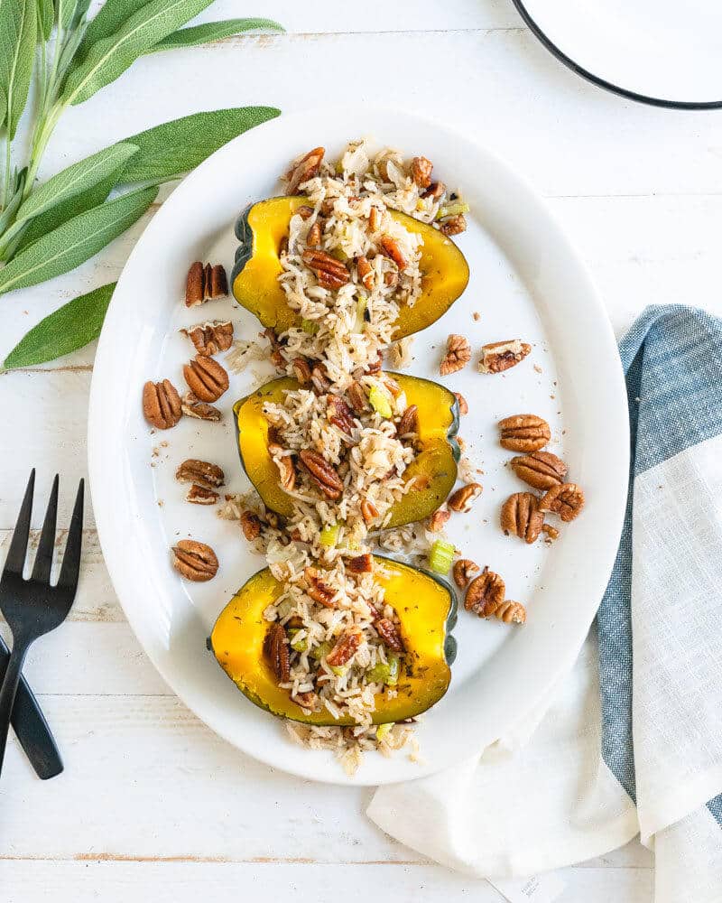 Vegan acorn squash recipes