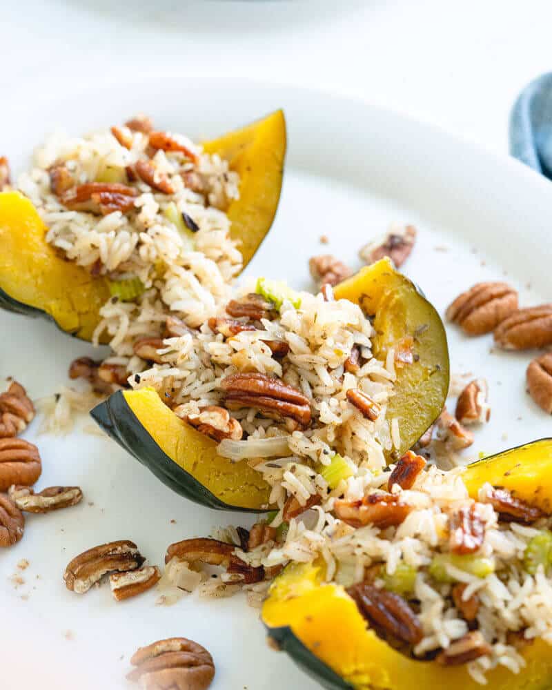vegetarian acorn squash recipe