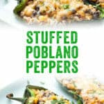Stuffed Poblano Peppers