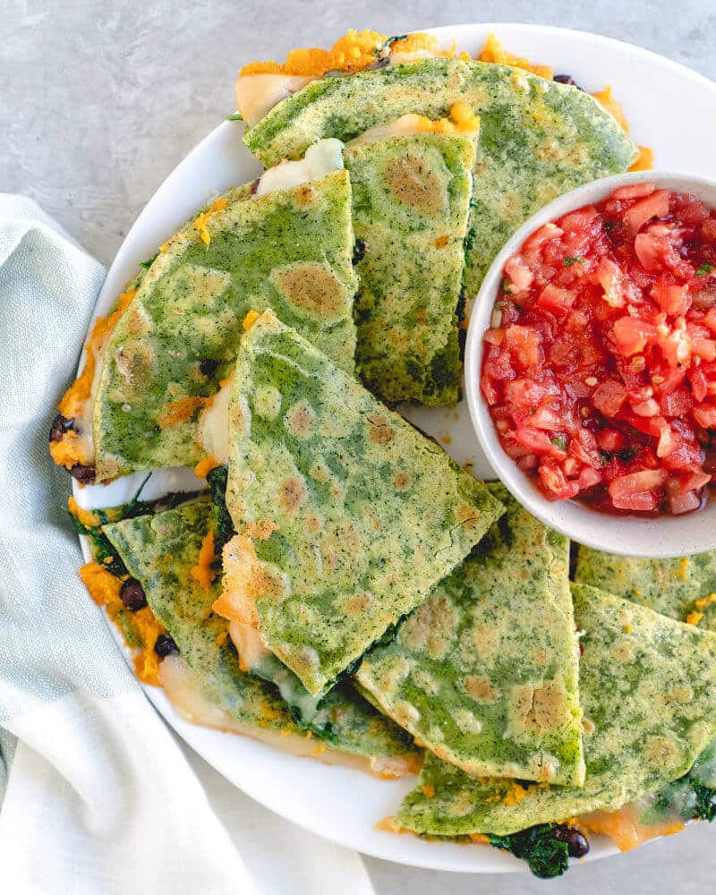 Veggie quesadilla recipe | healthy dinner ideas for kids | Sweet potato quesadilla | Spinach quesadilla | Healthy quesadilla