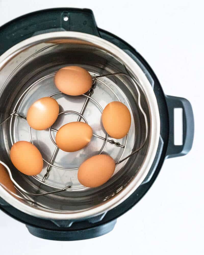 Instant Pot hard boiled eggs 