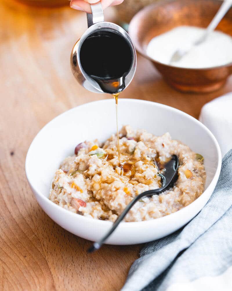 Quick healthy breakfast | Healthy oatmeal toppings