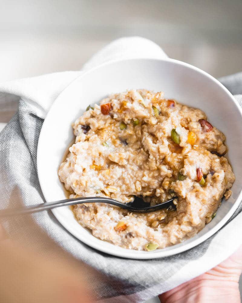 Quick healthy breakfast | Healthy oatmeal toppings
