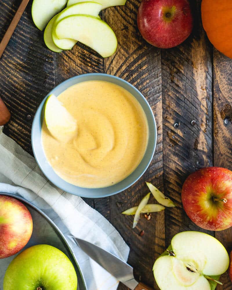 Pumpkin yogurt fruit dip recipe | Easy fruit dip | Pumpkin dip