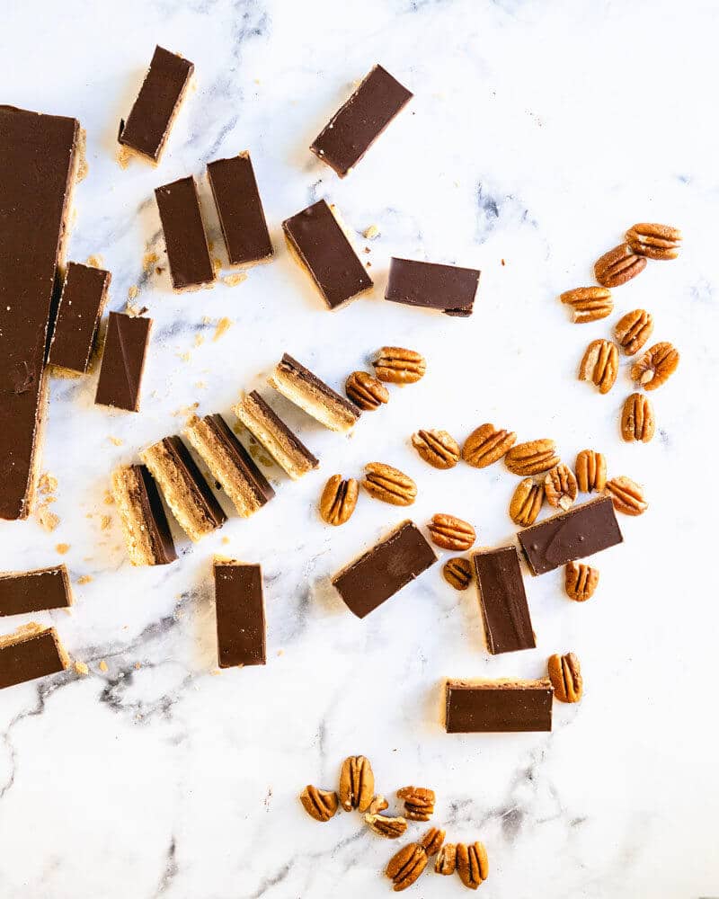 caramelized pecans