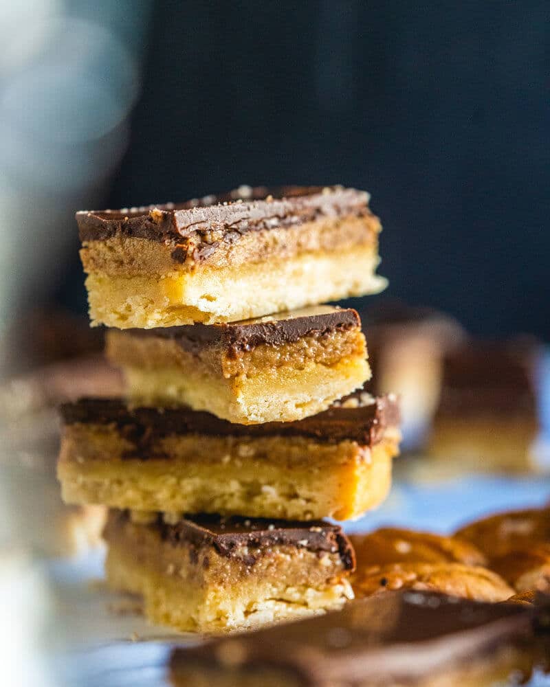 caramelized pecans | maple pecan bars