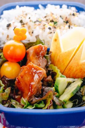 Chicken Teriyaki Bento | www.fancyfoodsshow.com