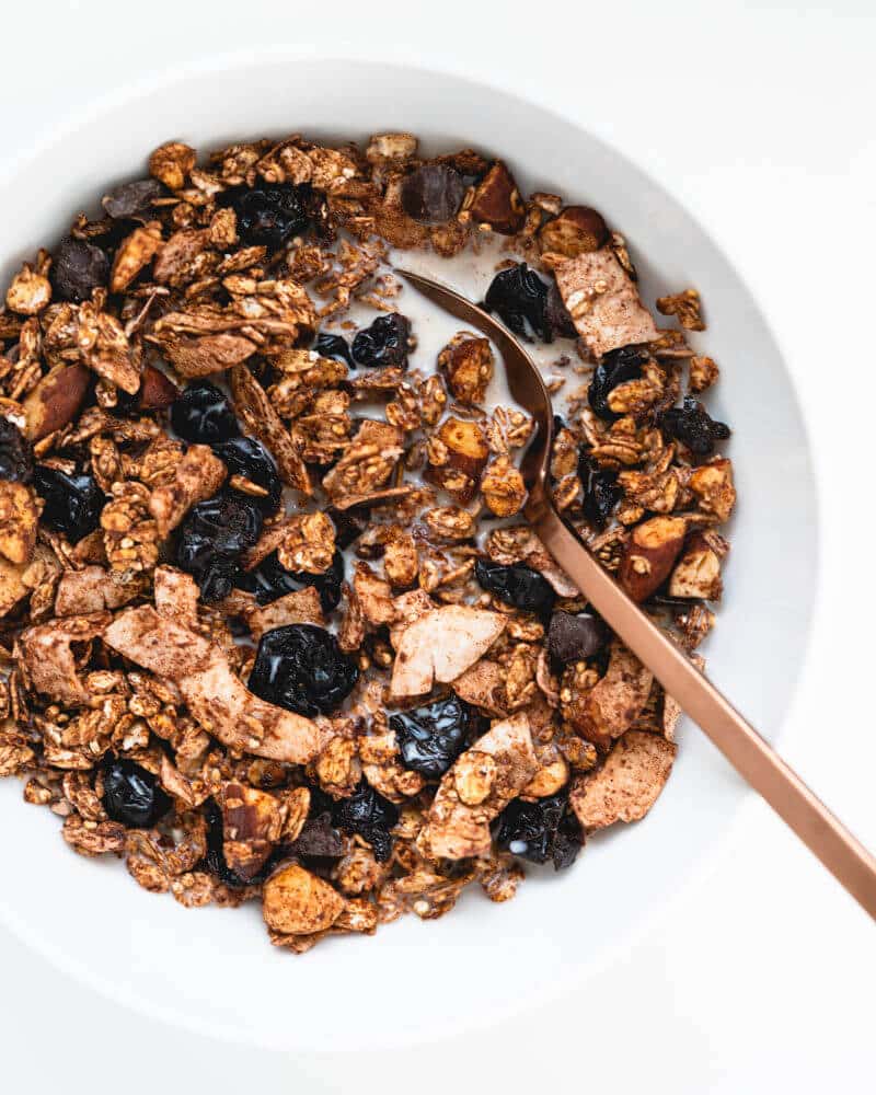 Chocolate muesli recipe | muesli cereal | healthy granola