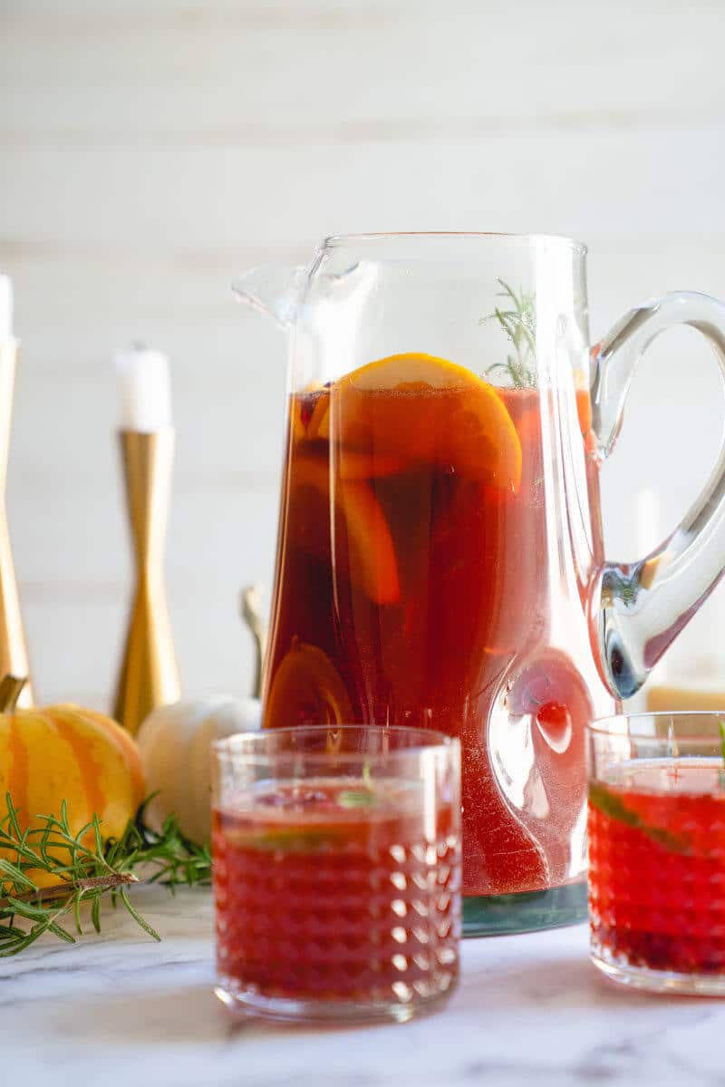 Non alcoholic Christmas punch