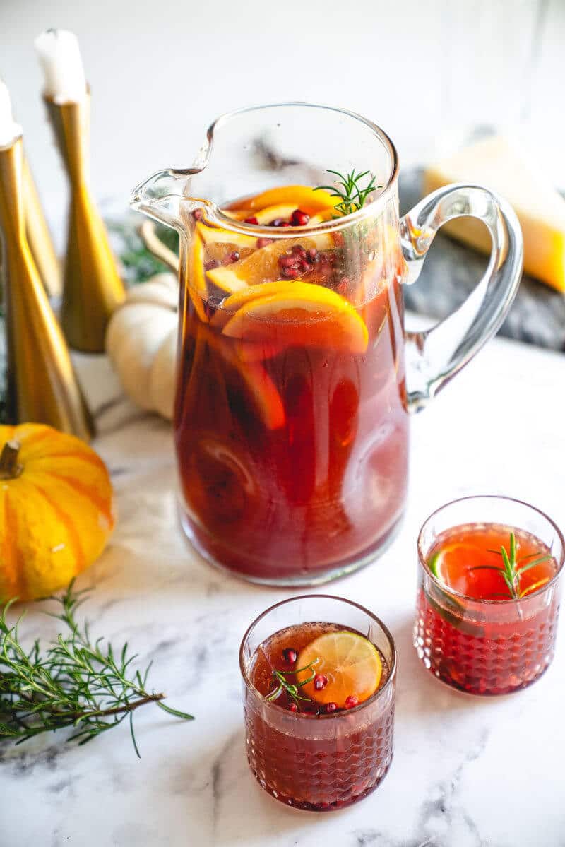 Non alcoholic Christmas punch