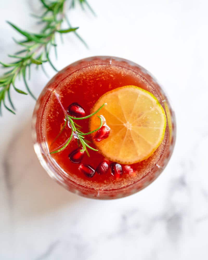 Non alcoholic Christmas punch