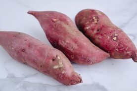 Satsumaimo (Japanese sweet potatoes) | Easy Japanese Recipes at fancyfoodsshow.com