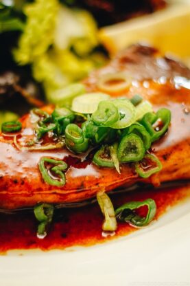 Yellowtail with Yuzu Kosho | www.fancyfoodsshow.com