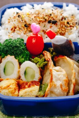 gyoza bento | www.fancyfoodsshow.com