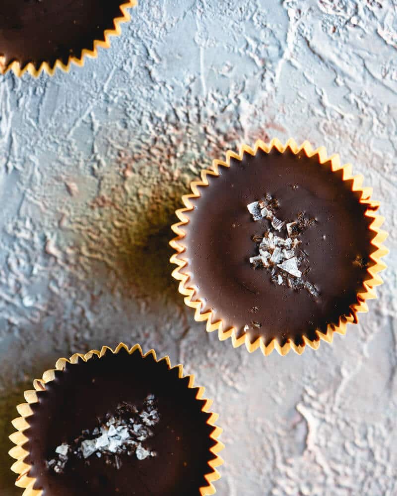 Homemade peanut butter cups 